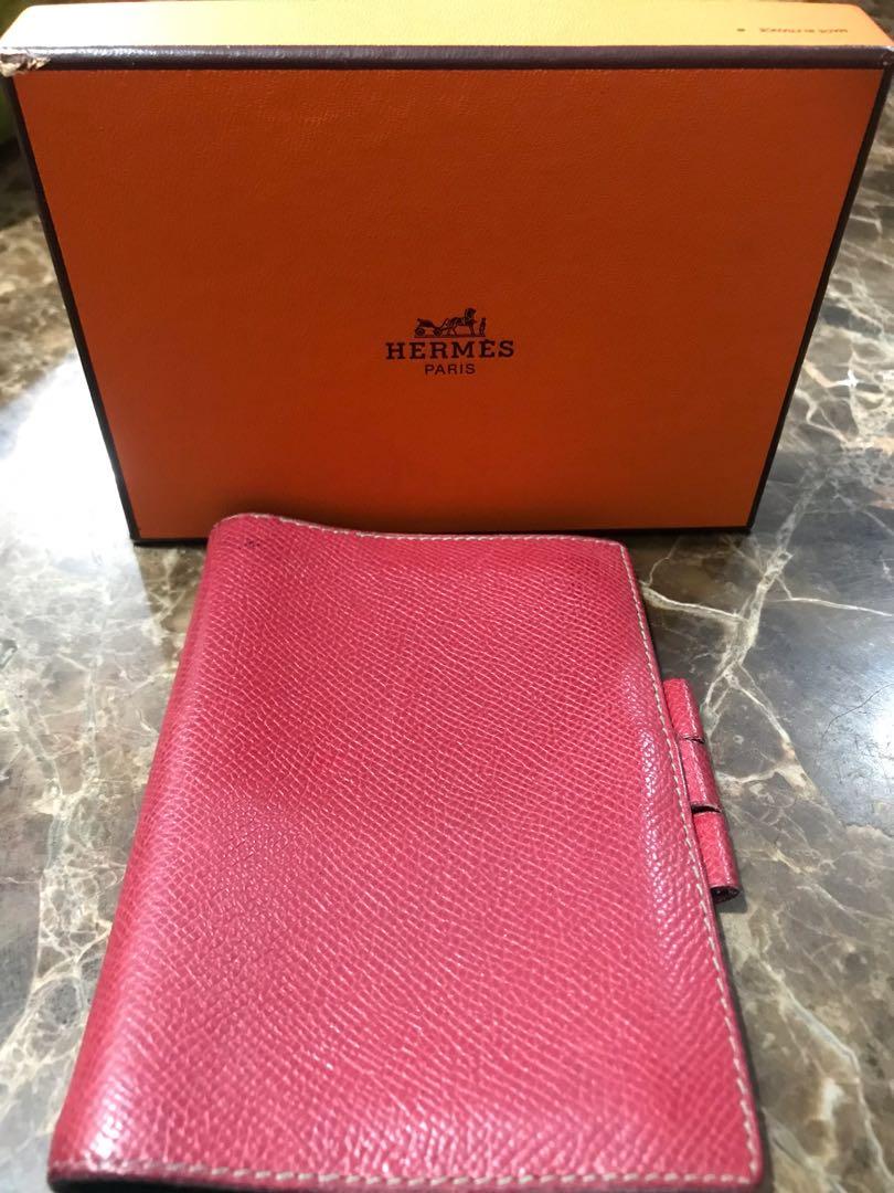 Authentic Hermes Passport Holder, Luxury, Bags & Wallets on Carousell