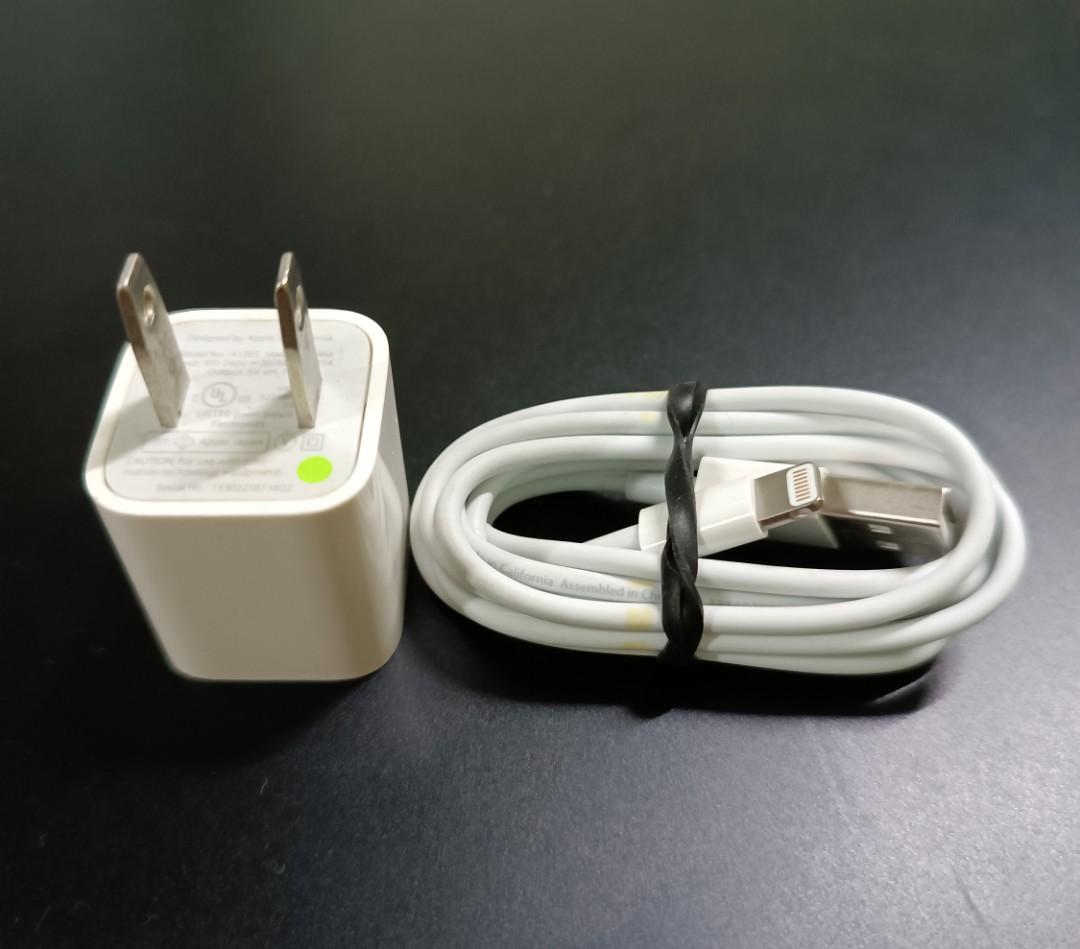 Authentic Iphone 6 and Up Lightning Cable with Power Adapter (Category: Chargers & Cables) located in Manila. Submitted by michaelde.guzman (Listing ID 1175801054, Image 1). Description: Authentic Lightning Cable with Power Adapter for Iphone 6 and up models. Brand new. PM lang. Thanks..