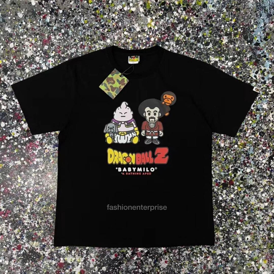 BAPE x Dragon Ball Z Baby Milo Mr Satan & Cell Tee Black