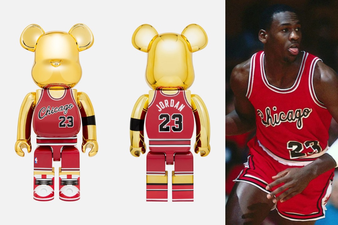 新作商品も続々入荷中 BE@RBRICK Michael Jordan ROOKIE JERSEY ...