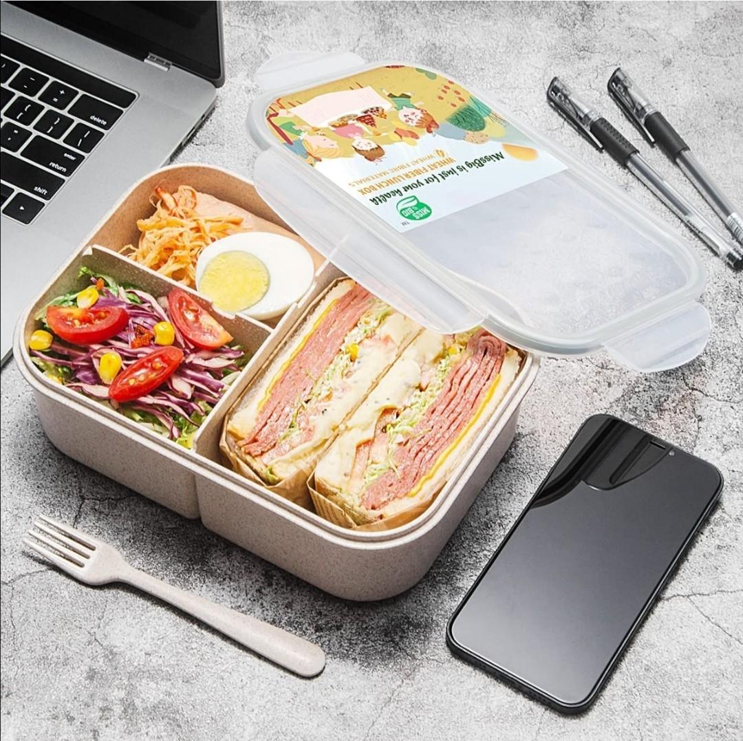 Miss Big Bento Box, Lunch Box Kids,Ideal Leak Proof Lunch Box Containers, Mom’s Choice Kids Lunch Box, No BPAs and No Chemical Dyes Bento Box for