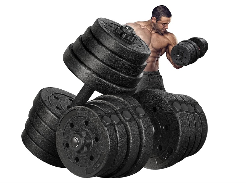 Besportble dumbbell best sale