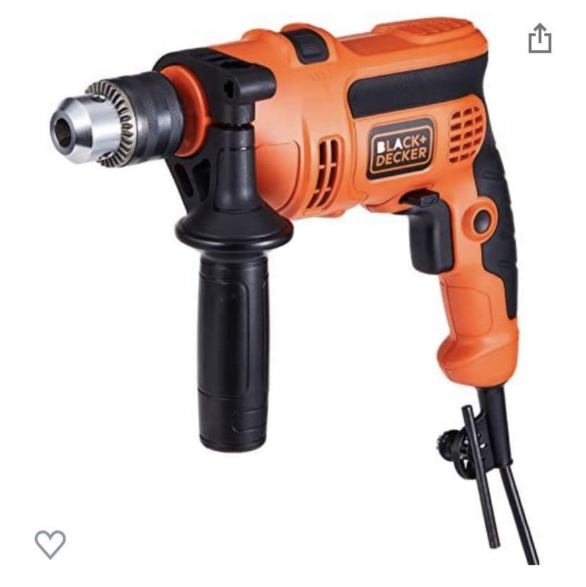 BLACK & DECKER Hammer drill, Furniture & Home Living, Home Improvement