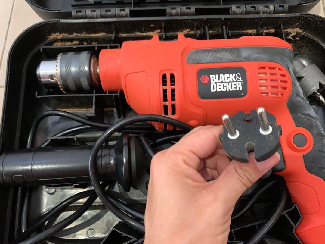 BLACK & DECKER Hammer drill, Furniture & Home Living, Home Improvement