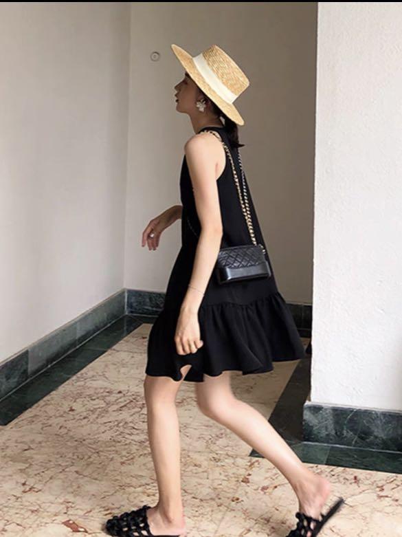 black nursing dress