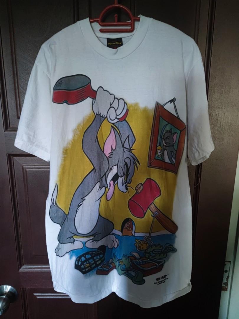 Bootleg Tom and Jerry, Men's Fashion, Tops & Sets, Tshirts & Polo ...