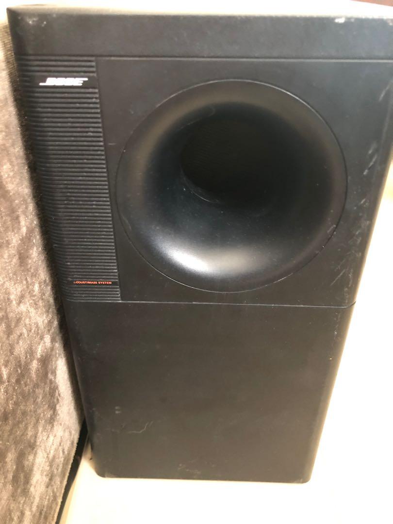 Bose 5.1 Surround sound speaker system with sub woofer , 音響器材, Soundbar、揚聲器、藍牙喇叭、耳擴 Carousell