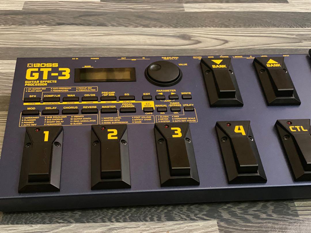 BOSS GT3 guitar fx processor, Hobbies & Toys, Music & Media, Music