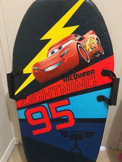 Boys snow sled