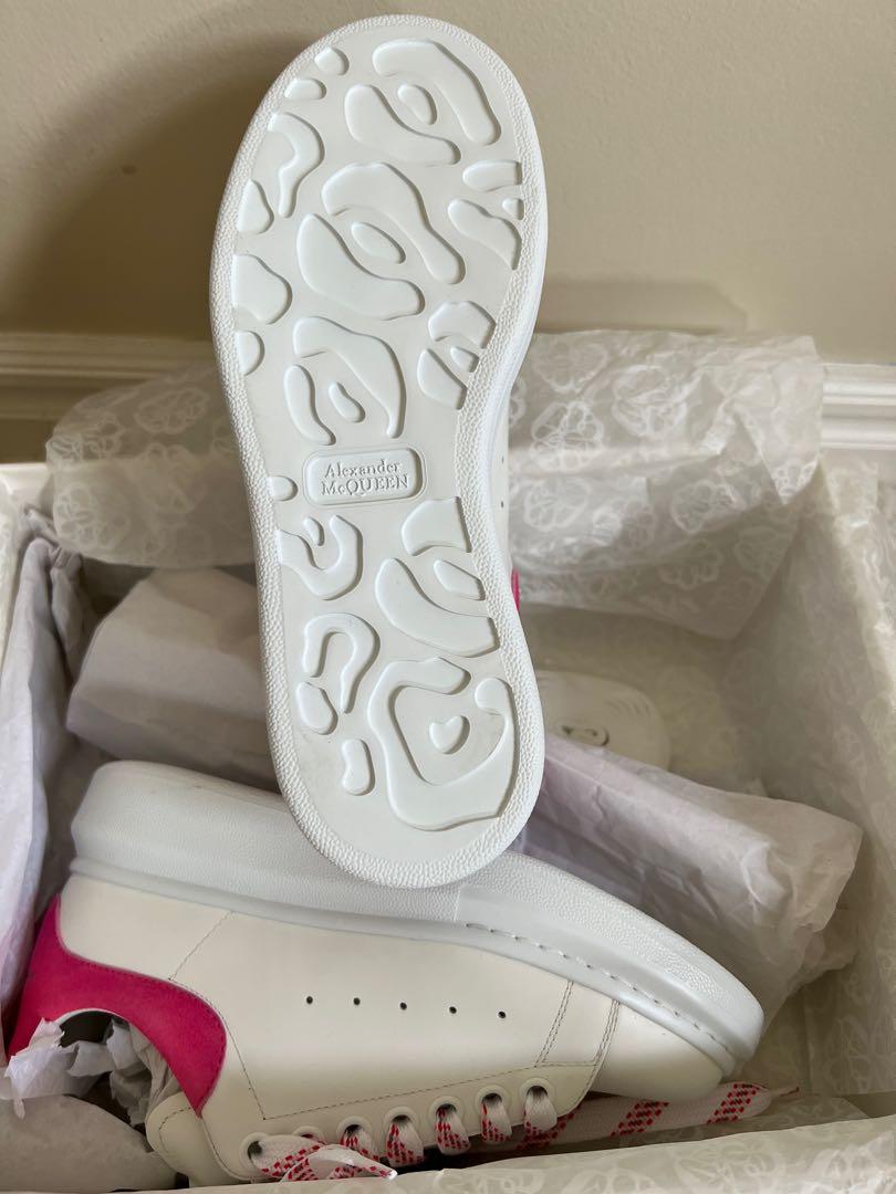 Brand new Alexander McQueen oversized sneakers limited pink
