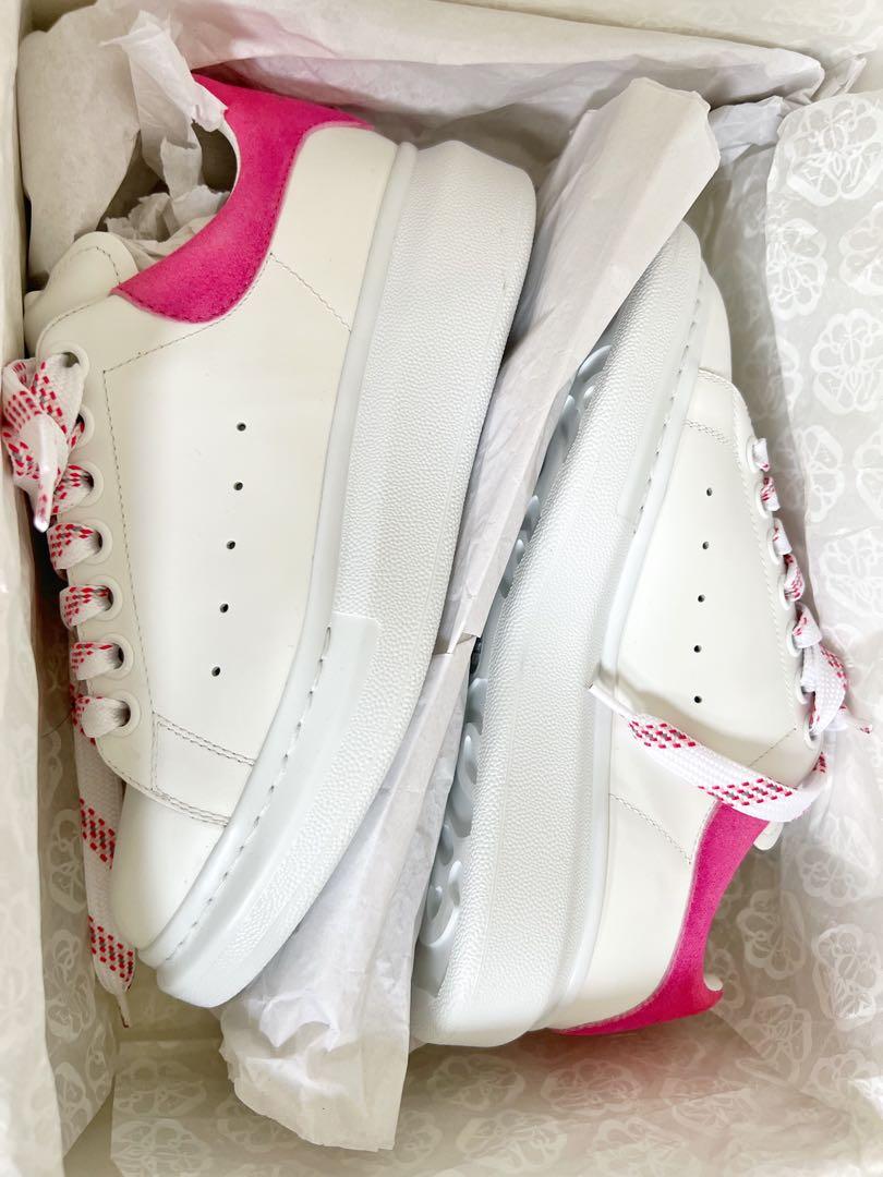 Brand new Alexander McQueen oversized sneakers limited pink
