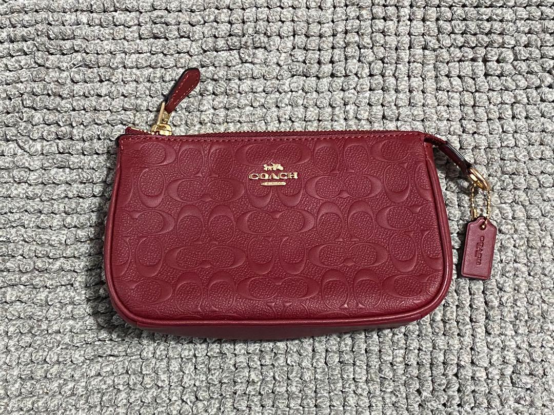 Buy Coach Women's Nolita 19 Bag Purse, Signature Leather - Cherry at