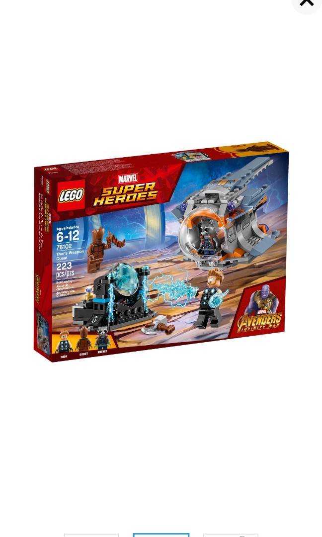 Leviathan Lego 76102 Big W Axe Thor's Weapon Quest Lego Thor
