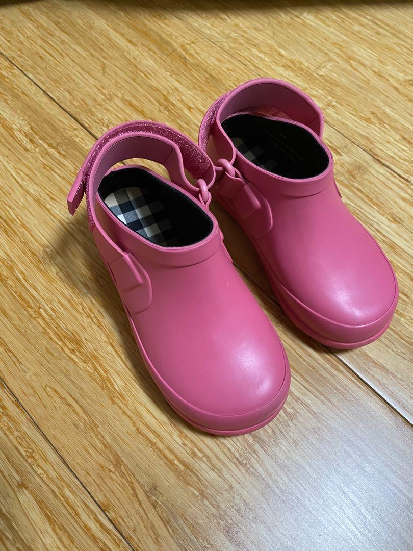 Burberry shoes kids pink best sale