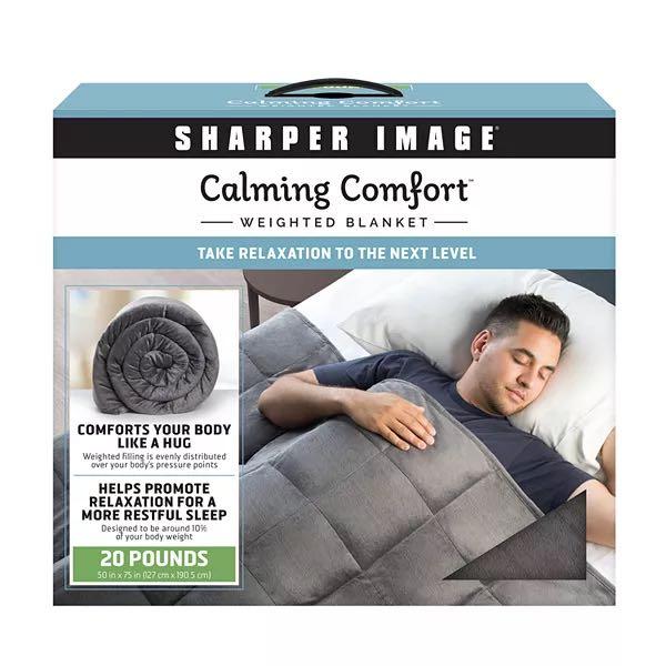 Calming Comfort 9 kg weighted blanket Furniture Home Living Bedding Towels on Carousell