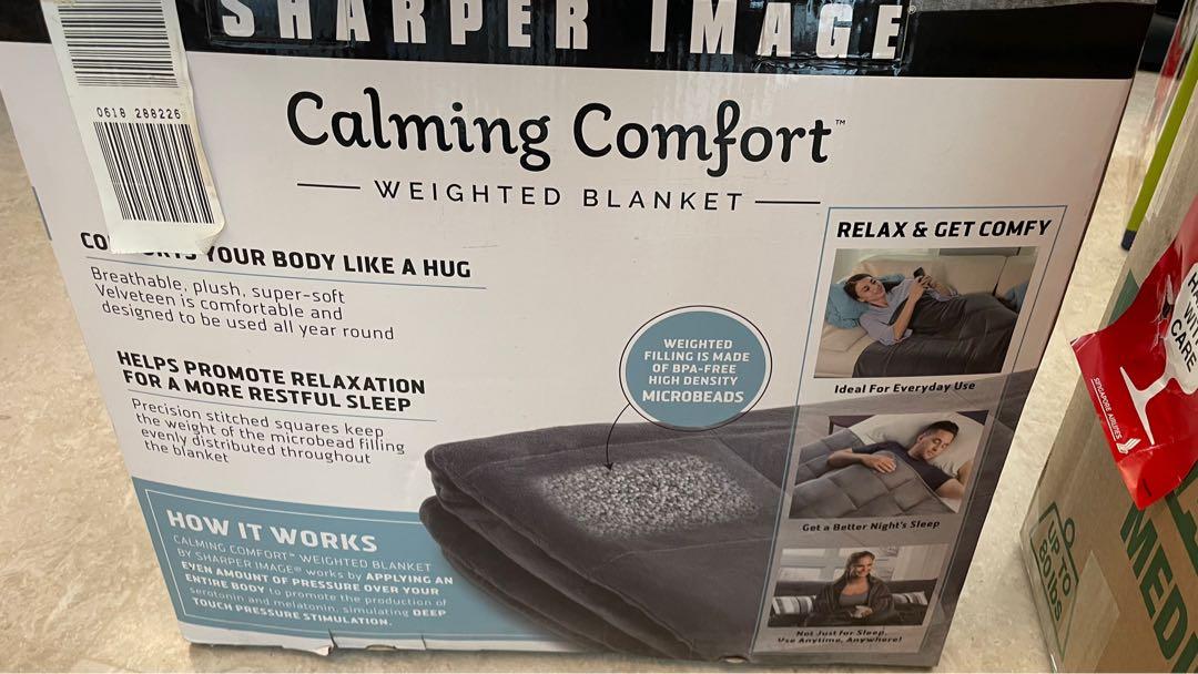 Calming Comfort 9 kg weighted blanket Furniture Home Living Bedding Towels on Carousell