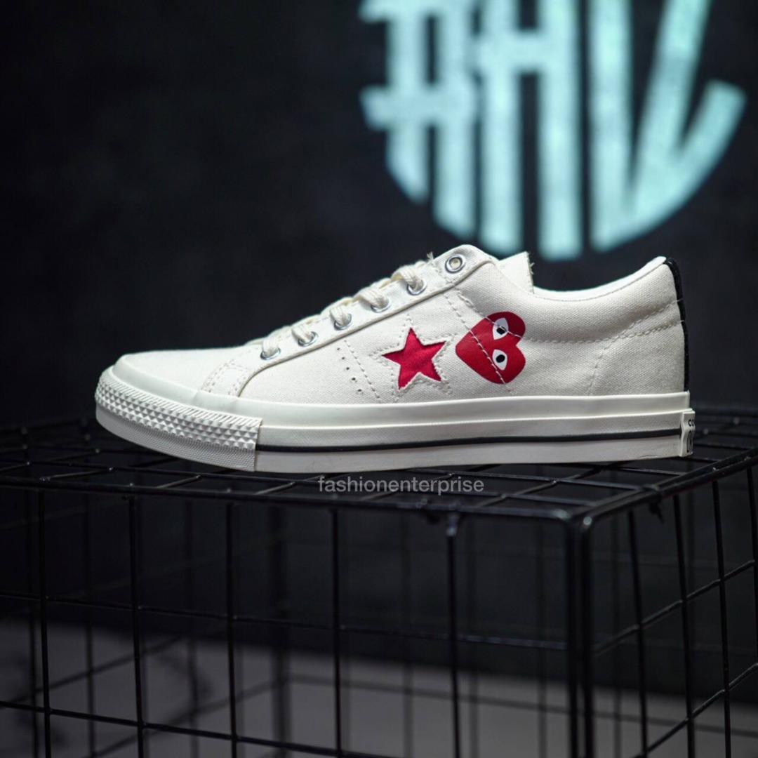 Converse one star cheap x cdg