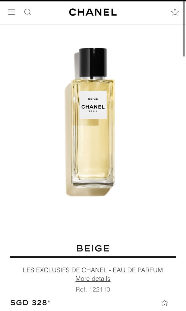 Chanel beige edp 2025