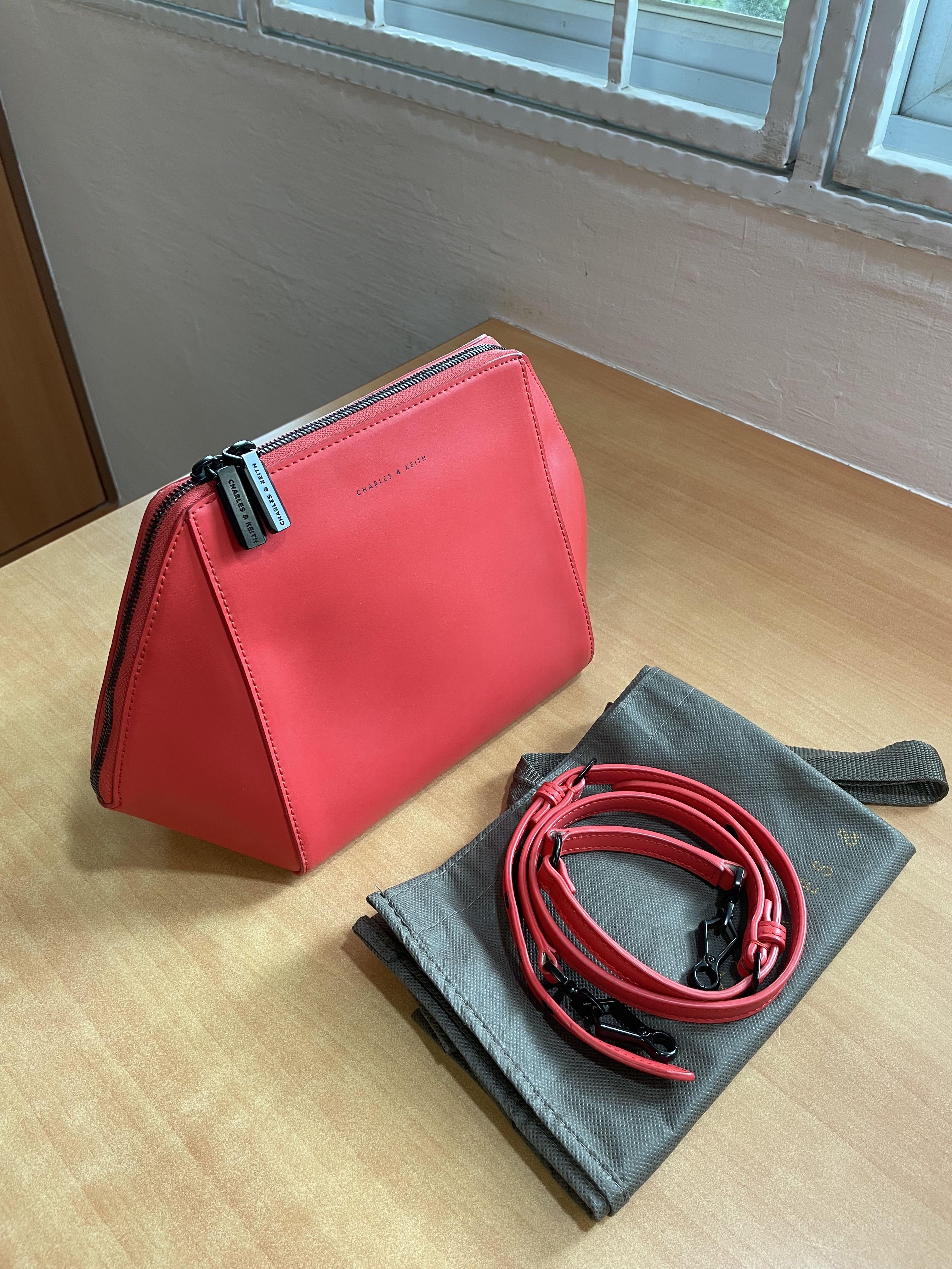 Red crossbody sale