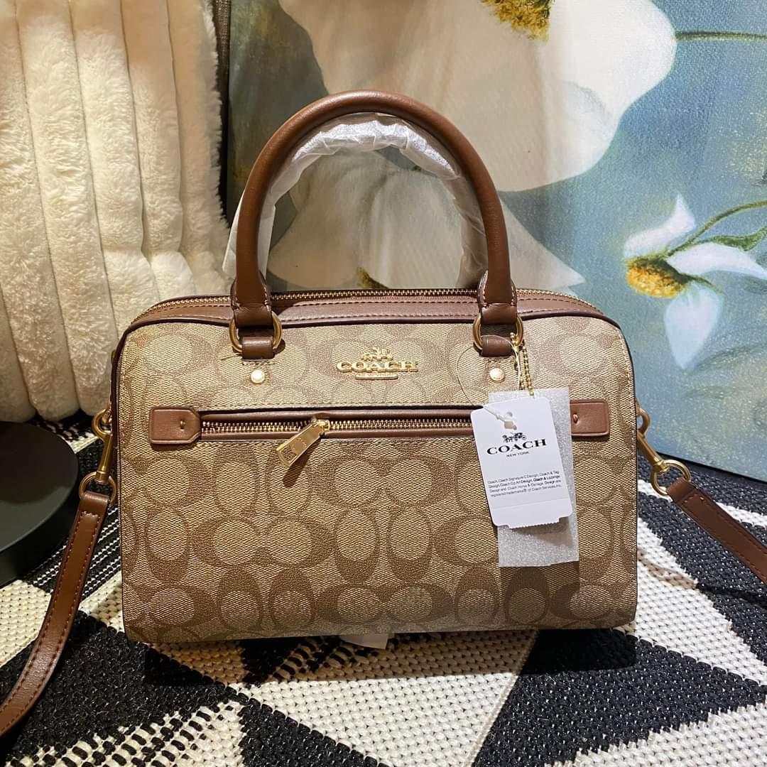 MICRO ROWAN SATCHEL BAG COACH, Women's Fashion, Bags & Wallets, Cross-body  Bags on Carousell