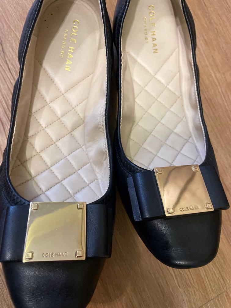 Cole Haan Tali Bow Ballet Flats, Women'S Fashion, Footwear, Flats & Sandals  On Carousell