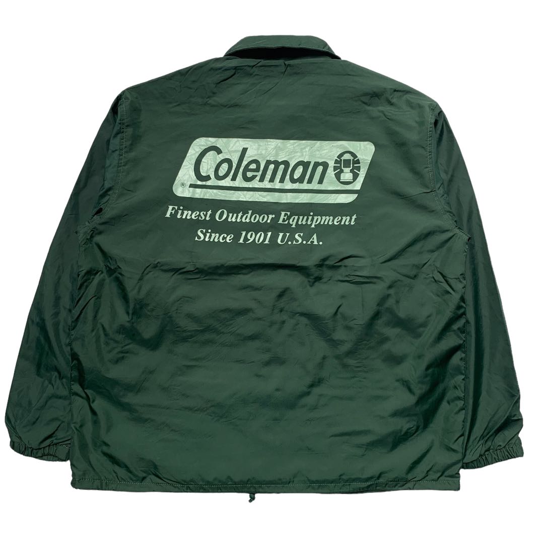 Coleman coach jacket windbreaker, Fesyen Pria, Pakaian , Baju Luaran di