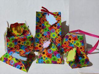 Colorful GIFT BOXES set of 6