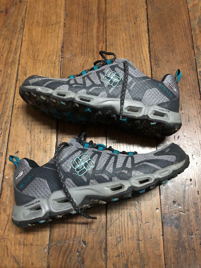 Columbia Ventrailia Outdry Hiking Trail Women s Quarry Aqua