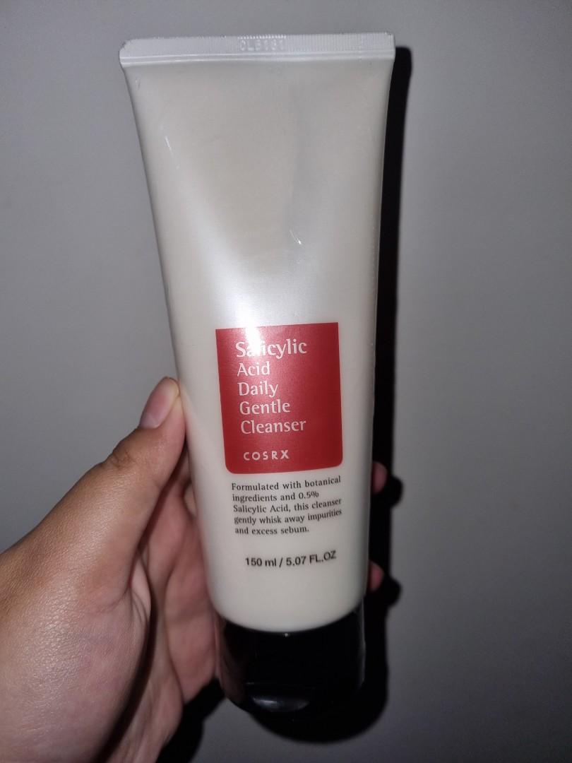 Cosrx salicylic acid cleanser facial wash, Kesehatan & Kecantikan