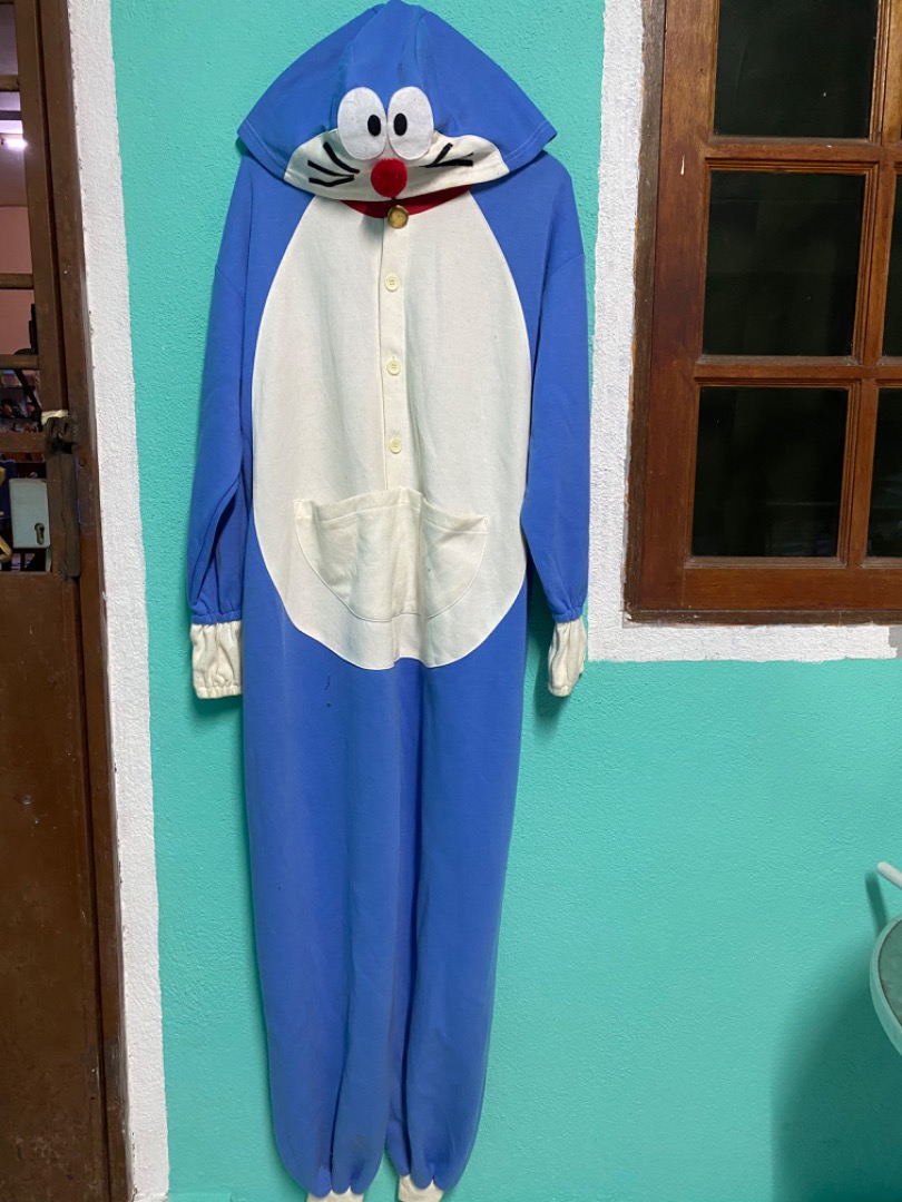 Costume Doraemon, Men's Fashion, Activewear on Carousell