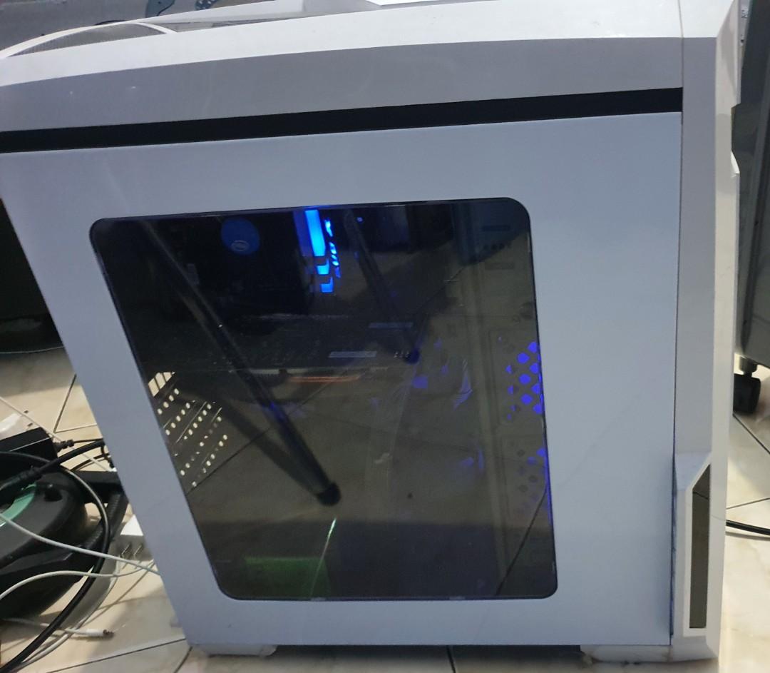CPU gaming bekas NVIDIA GTX 1050 ti CORE i3 7100 Elektronik