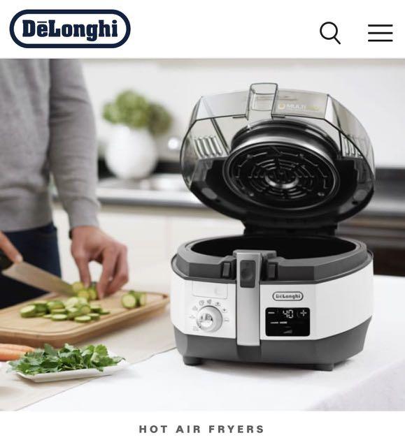 DeLonghi 氣炸鍋 MultiFry Air Fryer Multicooker, 家庭電器, 廚房電器, 油炸鍋 Carousell