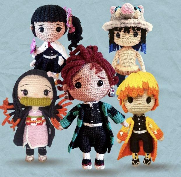 Buy the Pair of Anime Plush Dolls | GoodwillFinds
