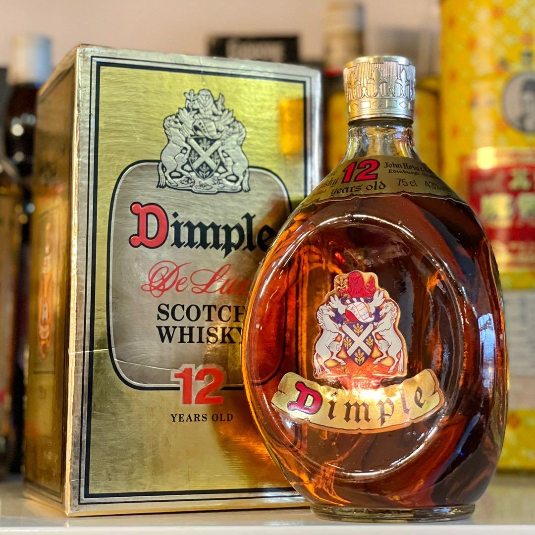 Dimple 12 Whisky Vintage 1980 Rare Old w box year old 43