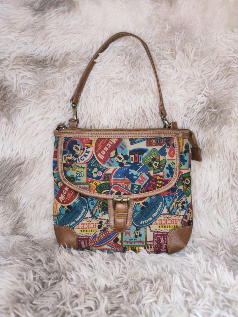 Vintage mickey mouse 2025 bag