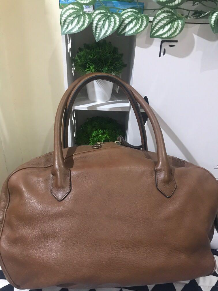 Emporio Armani Travel Bag, Luxury, Bags & Wallets on Carousell