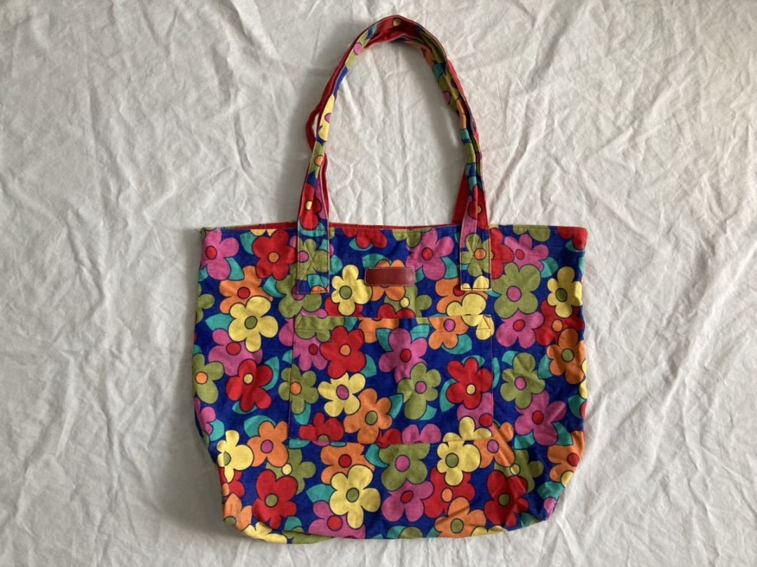 Gingham flowers southcote tote best sale
