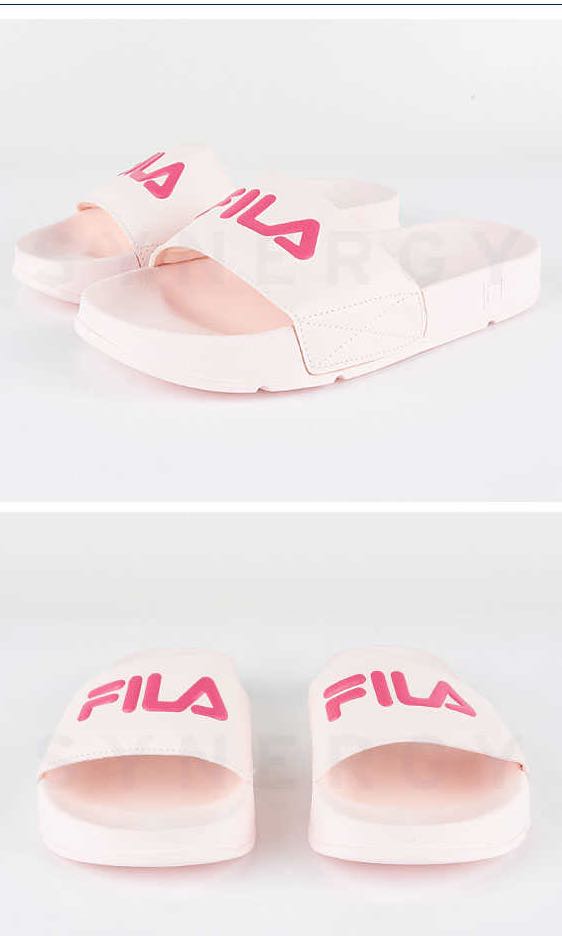 fila slides pink
