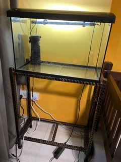 Fish tank (Classica ECO 60 Tank & Wrought Iron stand)