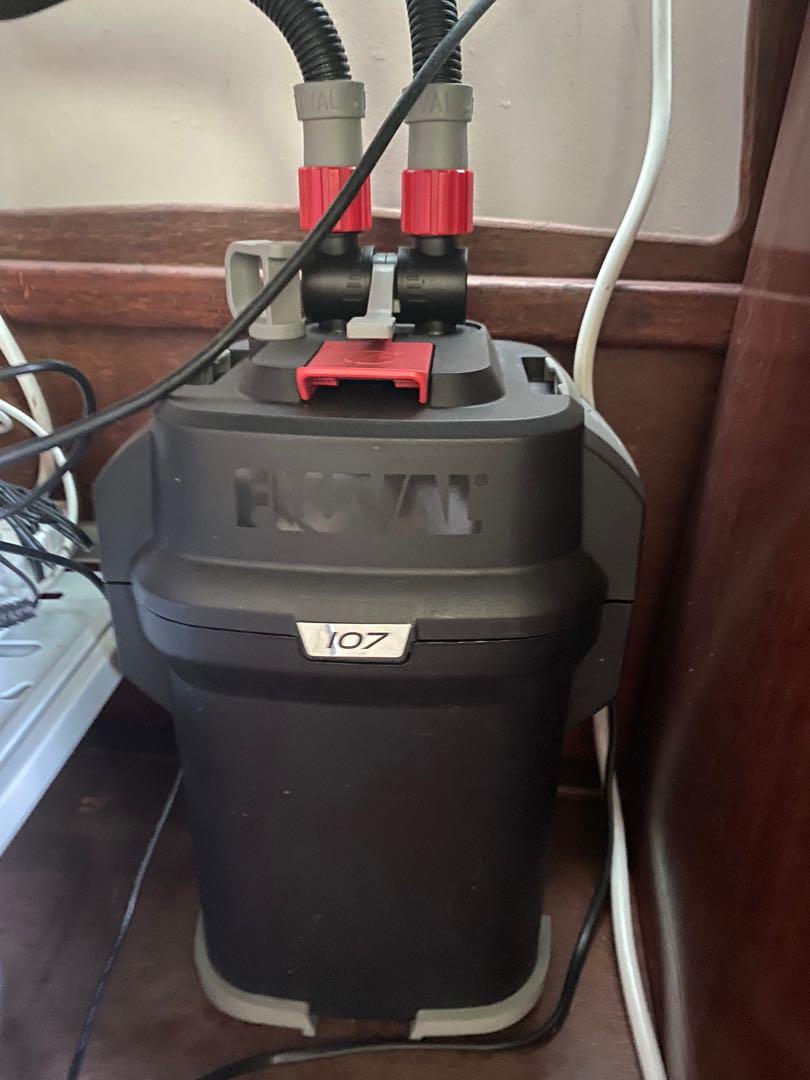 Fluval 107 canister filter, Pet Supplies, Homes & Other Pet Accessories