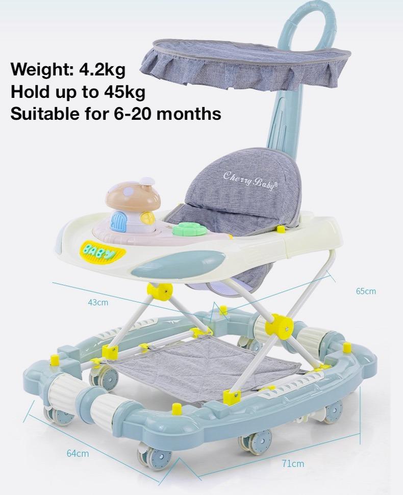 Foldable Baby Rocker Walker, Babies & Kids, Infant Playtime on Carousell