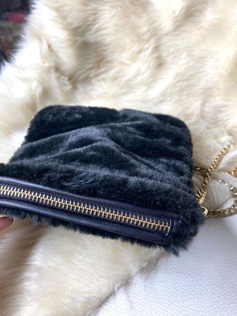 Forever 21 fur sling bag on sale