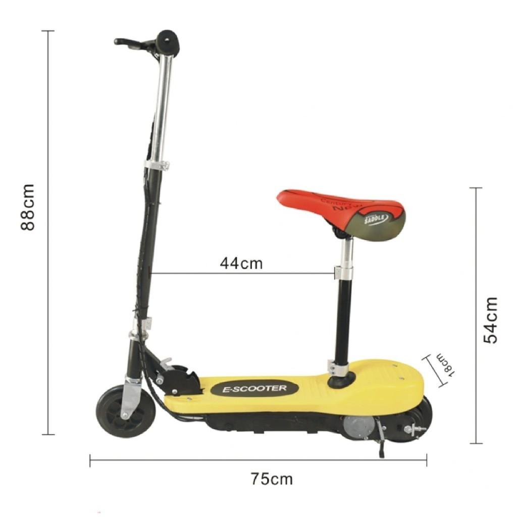 Free Shipping On A Yellow Background With A Scooter Free Shipping