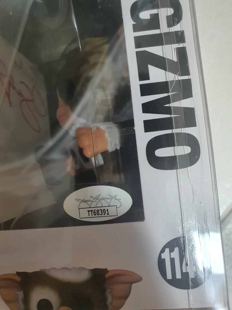 Gremlins Gizmo Funko Pop Signed by Zach Galligan | Action Force Toys