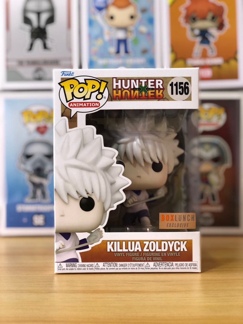 Funko Pop Hunter x Hunter Killua Zoldyck Boxlunch Exclusive, Hobbies & Toys, Toys & Games on