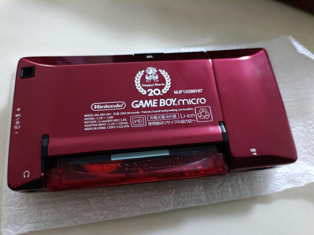 Game Boy Micro, Video Gaming, Video Game Consoles, Nintendo on Carousell