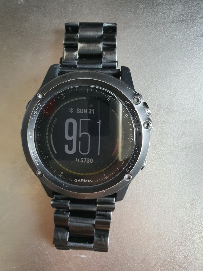 Garmin fenix sales 3 hr titanium