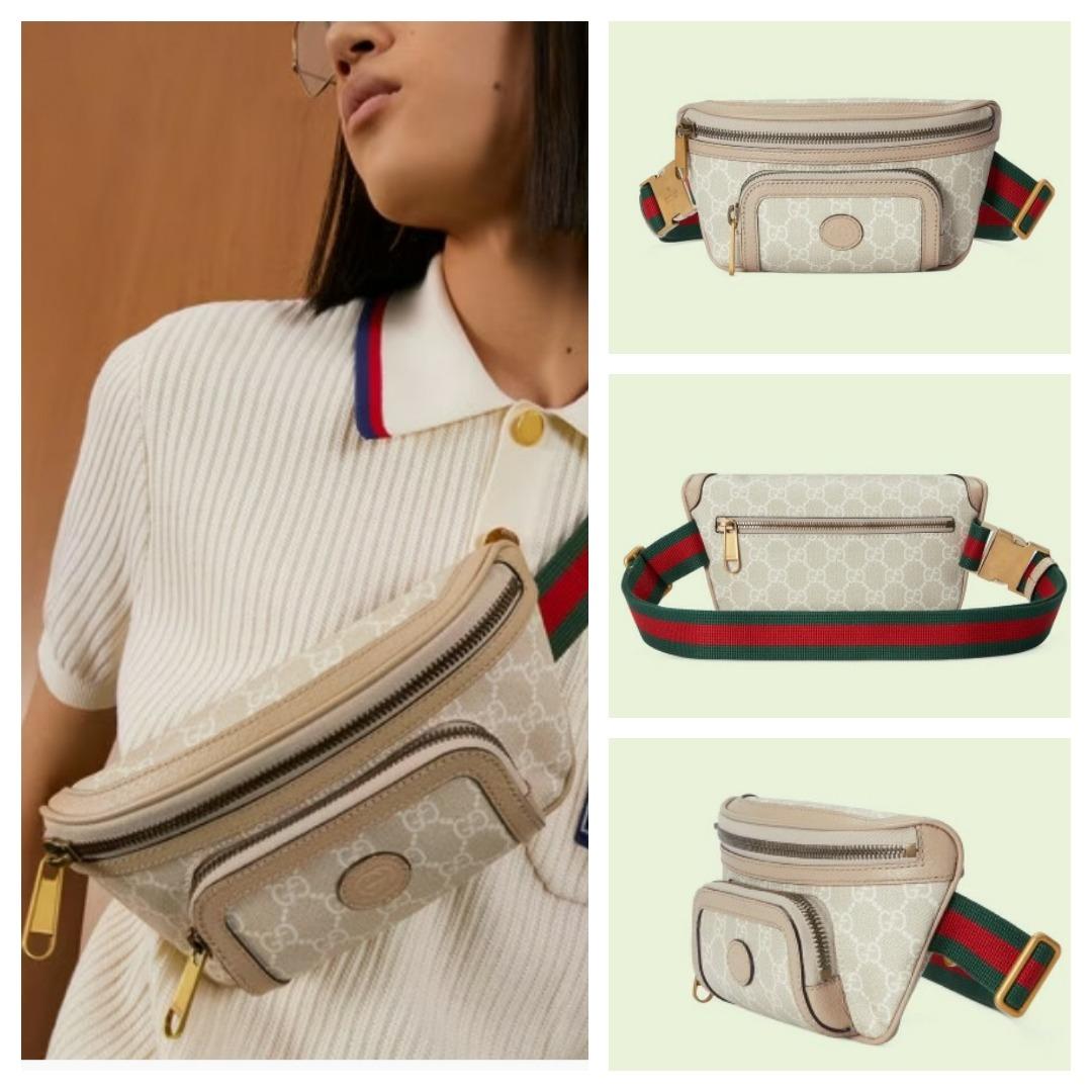 Belt bag with Interlocking G