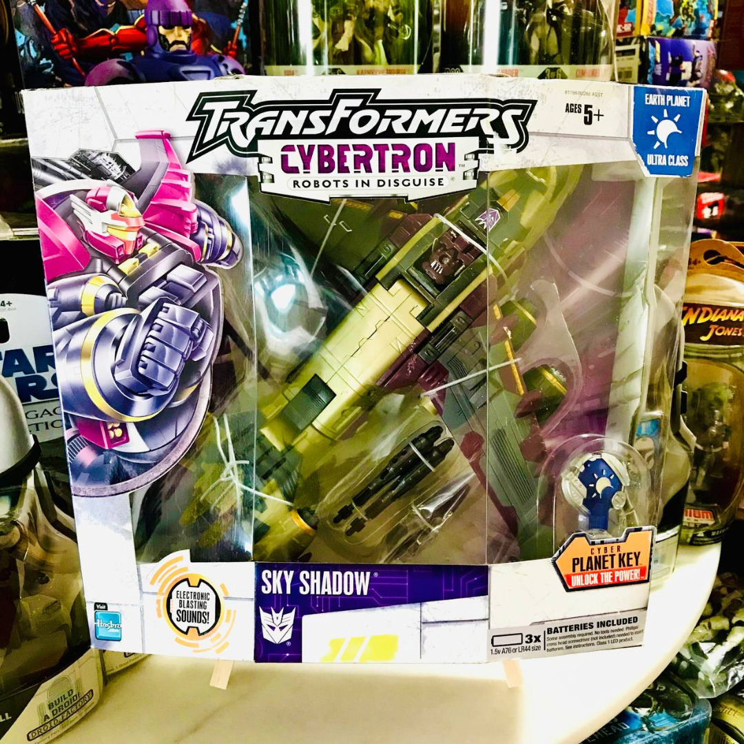 HASBRO TRANSFORMERS CYBERTRON ROBOTS IN DISGUISE SERIES SKY SHADOW