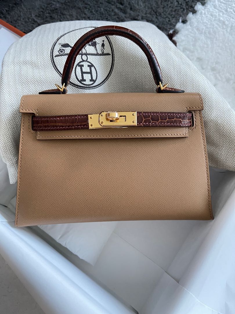 Hermes mini Kelly Ⅱ touch, Women's Fashion, Bags & Wallets